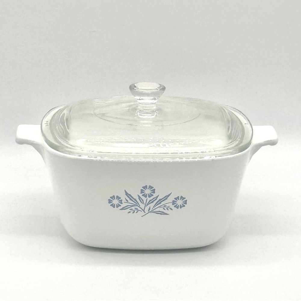 Corningware Blue and White Cookware Casserole Dish